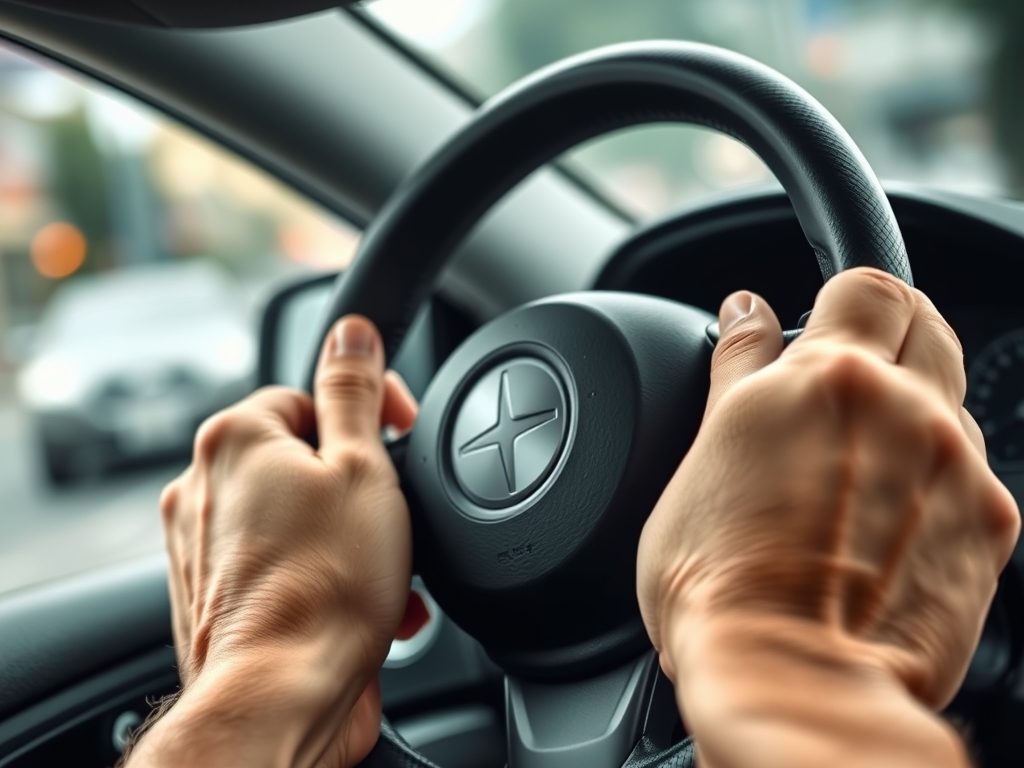Jak trzymać kierownicę – prawidłowy chwyt i pozycja rąk (15-3/9-3) dla kontroli nad autem